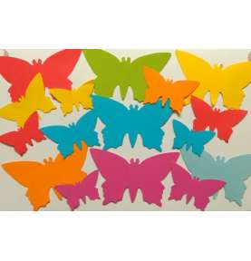 Dekoracje wiosenne i letnie Motylki  dekoracje szkolne