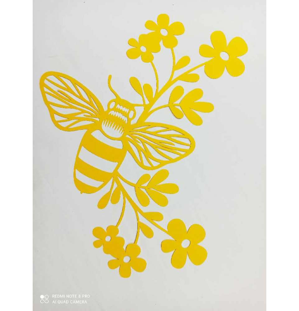 Dekoracje wiosna lato PSZCZÓŁKI pszczoła z kwiatami dekoracje szkolne