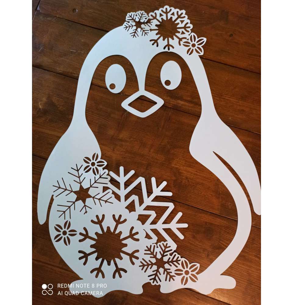 Dekoracje zimowe Pingwin 30 lub 60 cm dekoracjeszkolne.pl ZIMA