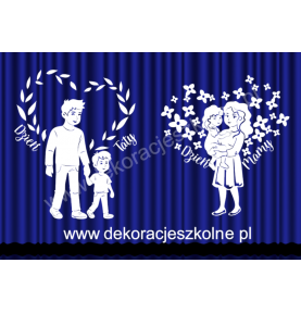 Dekoracje DZIEŃ MAMY I TATY...